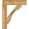 Ekena Millwork Olympic Block Rough Sawn Bracket, Western Red Cedar, 6"W x 32"D x 38"H BKT06X32X38OLY05RWR - alternate 3